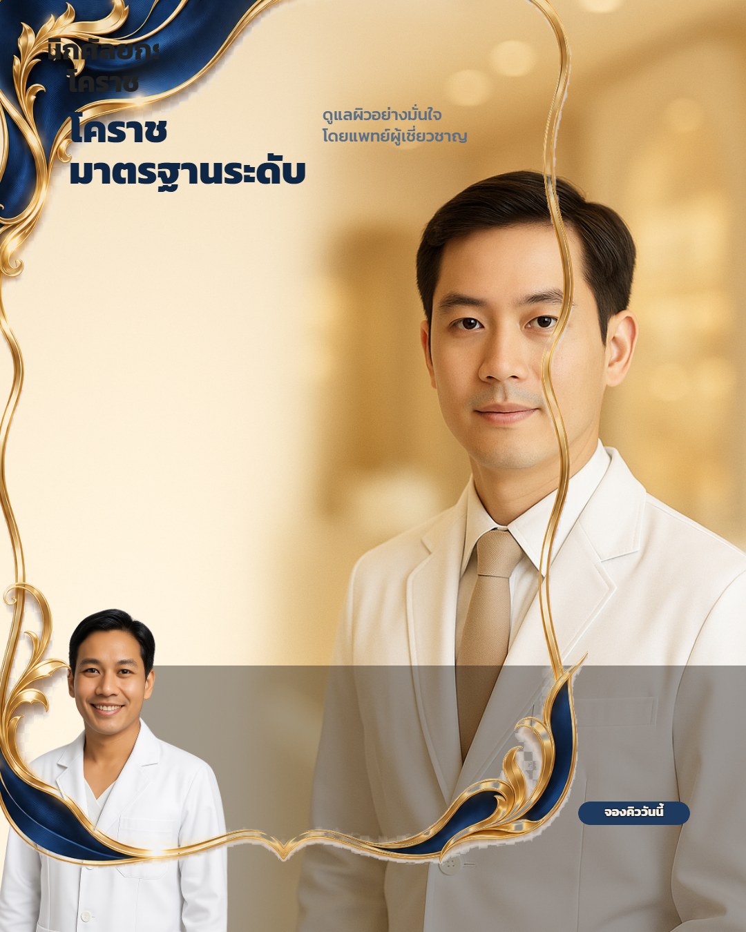 คลินิกศัลยกรรมตกแต่ง โคราช มาตรฐานระดับสากล ดูแลโดยคุณหมอภูวิช แพทย์เฉพาะทาง เชี่ยวชาญดึงหน้าชั้นลึก เสริมจมูกโอเพ่น และตัดถุงใต้ตา